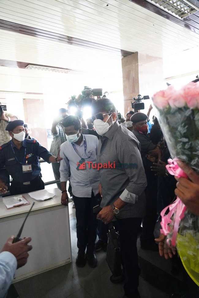 Tollywood Actors at Begumpet Airport